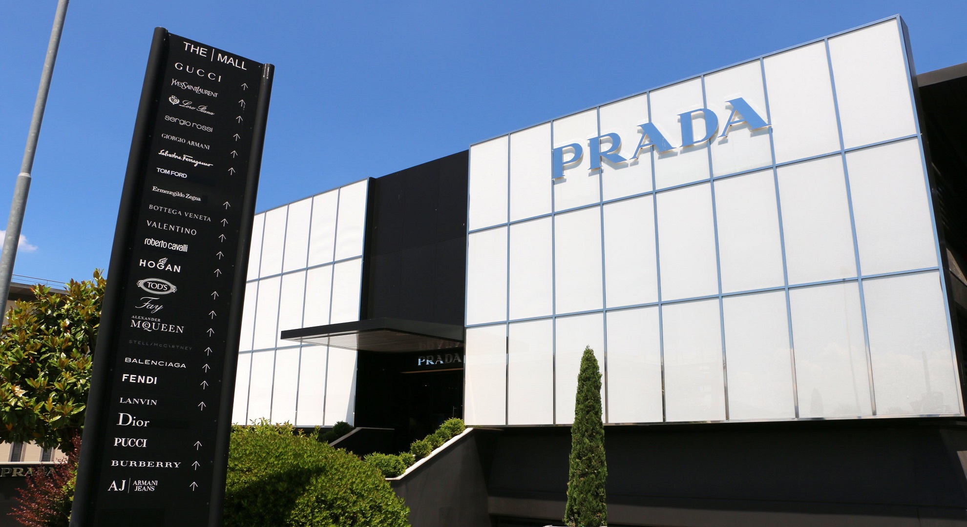 prada-the-mall | Welcome Italy
